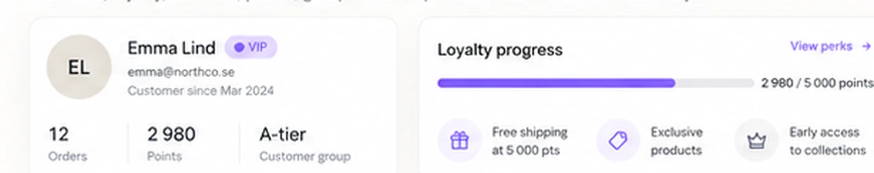LYXE customer loyalty preview